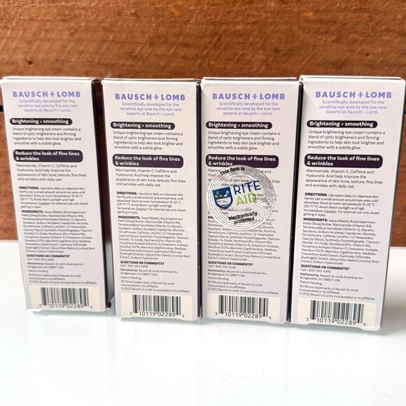 Bausch & Lomb Lumify Eye Illuminations Lash & Brow Serum 0.12 fl oz Bundle of 4 - Picture 4 of 6